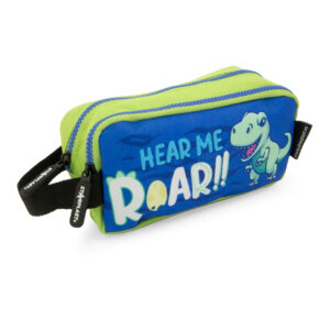 Estuche escolar dinosaurio