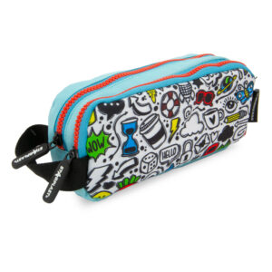 Estuche 2 cremalleras Comic