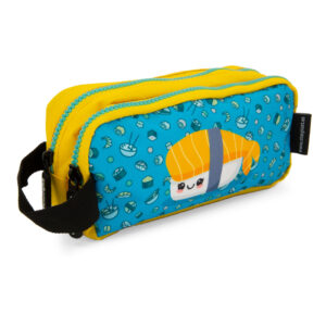 Estuche 2 cremalleras Sushi