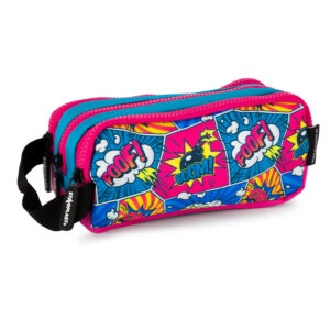 Estuche 3 cremalleras BOOM