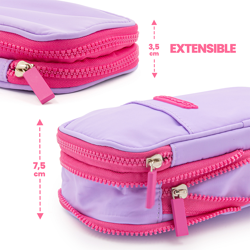 Estuche extensible 2 cremalleras - Imagen 3