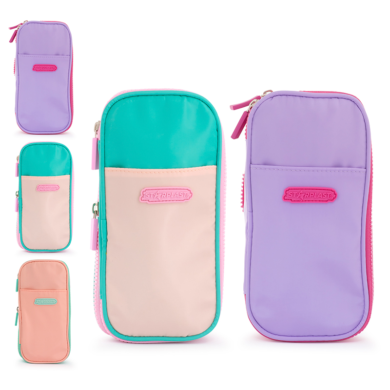 Estuche extensible 2 cremalleras