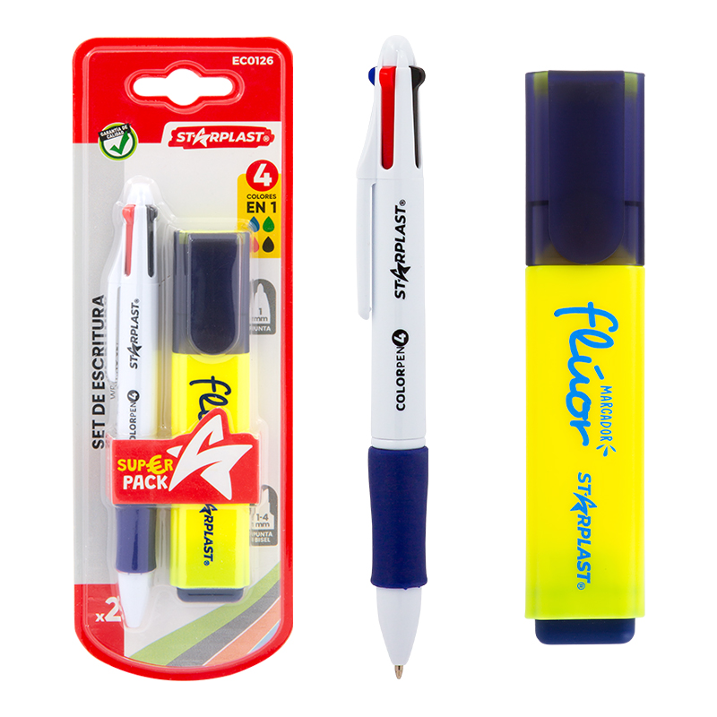 Set de bolígrafo y  marcador