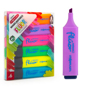 Subrayadores de colores flúor