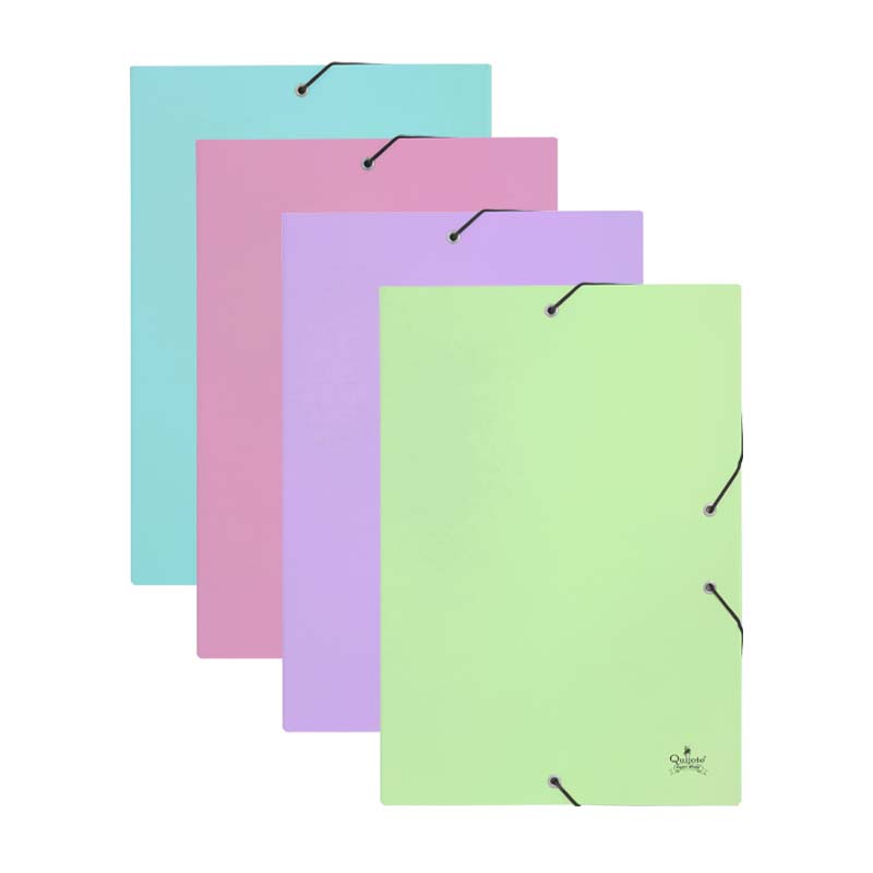 carpeta proyecto de colores pastel