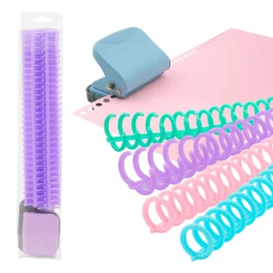 perforadora con espiral