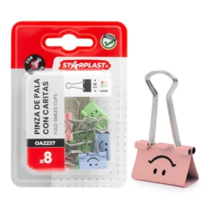 pinzas abatible de caritas pastel