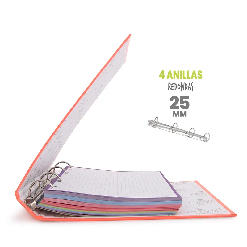 Carpeta de 4 anillas A5 - Imagen 3