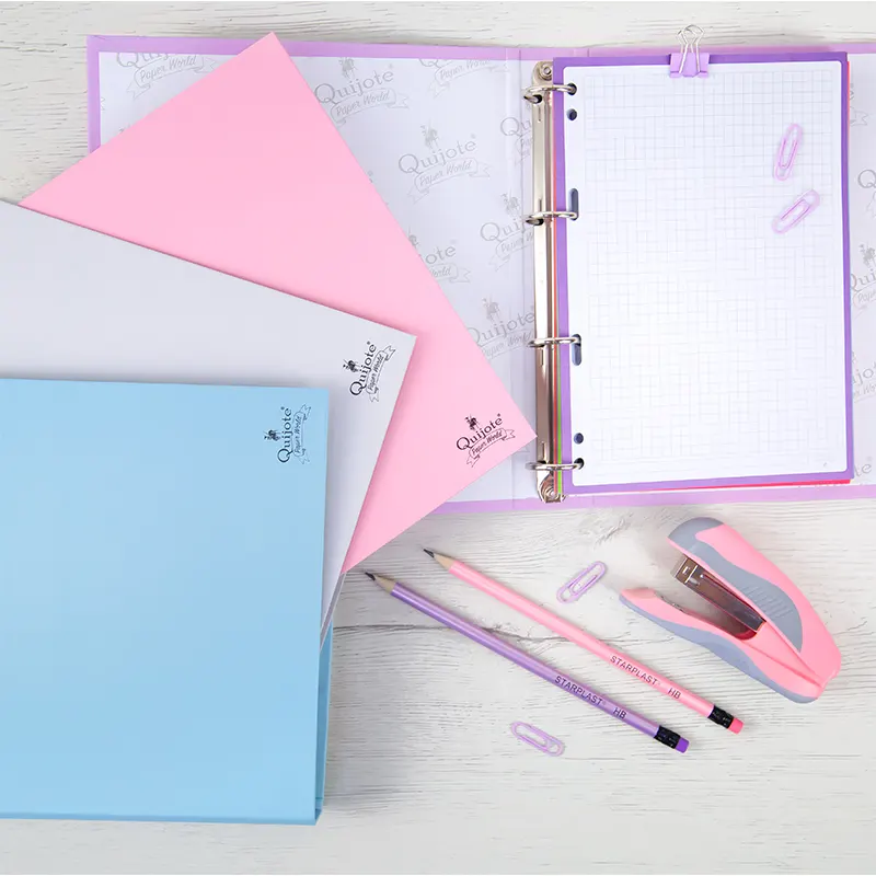 Carpeta de 4 anillas A5 pastel - Imagen 3