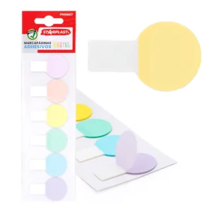 marcapáginas pastel