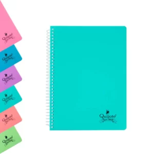 Cuaderno tapa plástico A5 4x4mm