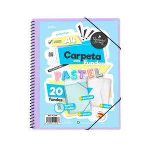 carpeta de 20 fundas