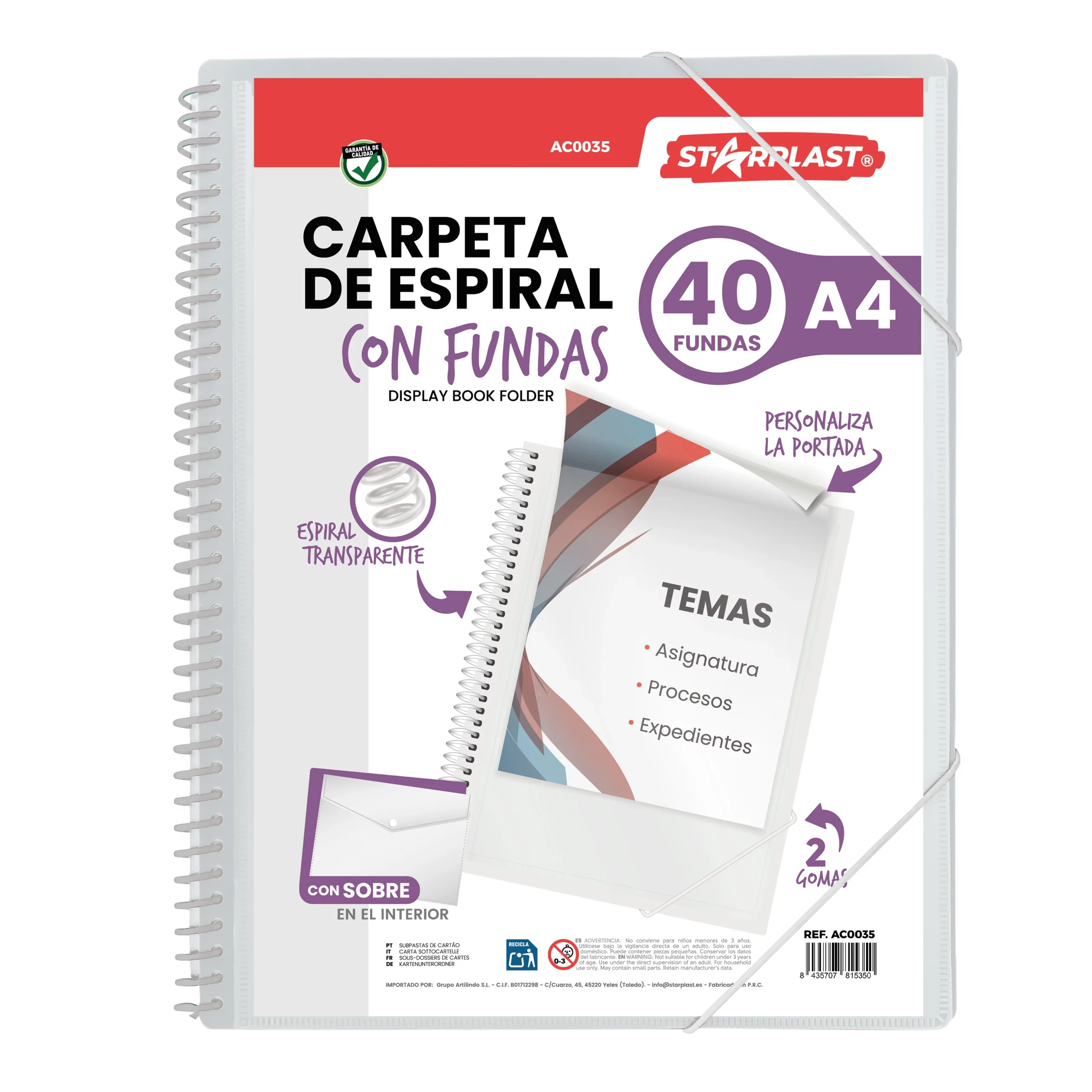 Carpeta de fundas