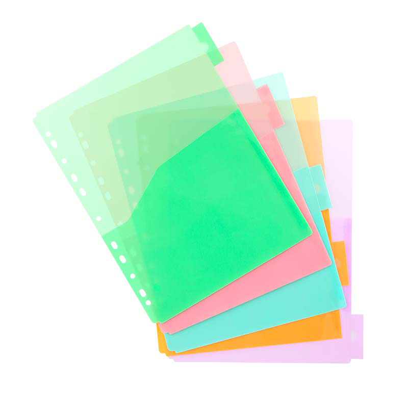 Separadores pastel con bolsillo - Imagen 2