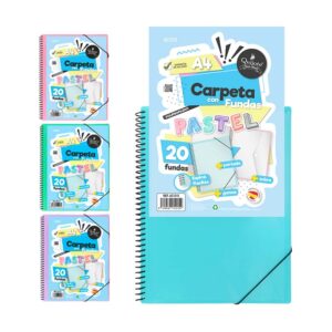 carpeta de 20 fundas