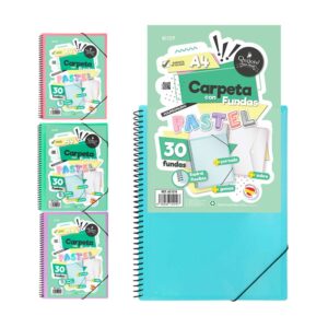 carpeta de 30 fundas